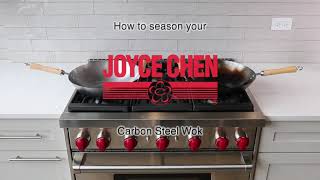 How To Season A Joyce Chen Wok [upl. by Bussey]