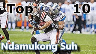 Ndamukong Suh Top 10 Plays of Career [upl. by Mattie]