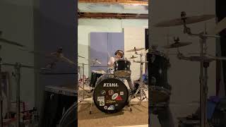 Nightrider  ELO drum cover shorts [upl. by Drislane]