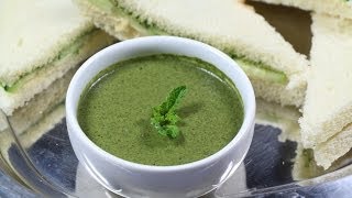 Mint Chutney  for sandwiches  Chutney Recipes [upl. by Aisereht]