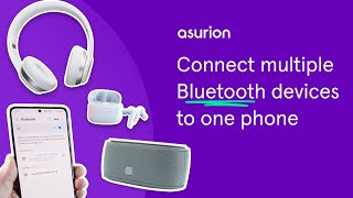 How to connect multiple Bluetooth devices to one phone  Asurion [upl. by Bondie]