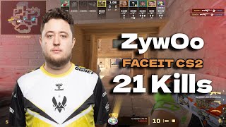 ZywOo 28 Kills Anubis FACEIT Ranked Apr 16 2024  CS2 POV [upl. by Lagasse470]