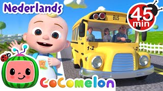 De Wielen van de Bus  CoComelon Nederlands  Kinderliedjes [upl. by Lymn459]