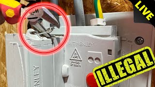 Should Electricians Cut Fuse amp Meter Seals [upl. by Torrey]