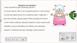 Connotative Meanings [upl. by Gowon]