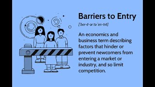 Barriers to Entry Econ201 [upl. by Akemahs]