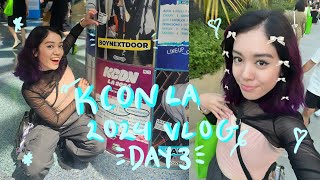 kcon la 2024 weekend day 3  shopping amp haul 🎀  7282024 VLOG 4K [upl. by Belac]