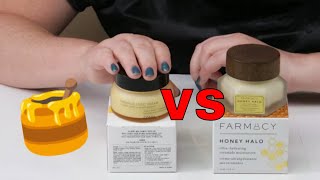 Farmacy Honey Halo Ultra Hydrating Ceramide Rich Moisturizer Vs Cosrx Real Fit Light Propolis Cream [upl. by Eltsirhc]