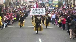 santo domingo de guzman 2014 damas secundaria [upl. by Annaesor]