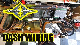 WIRING DAKOTA DIGITAL USING YOUR OEM DASH HARNESS [upl. by Anurb]