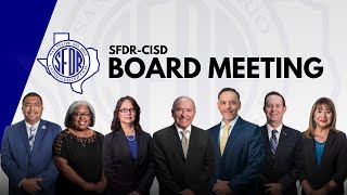 SFDRCISD Board Meeting  October 28 2024  600pm [upl. by Monjo]