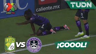 ¡QUÉ GOLAZO DE MAZATLÁN Ake Loba marca el primero  León 01 Mazatlán  AP2023J4  Liga Mx  TUDN [upl. by Elyn]