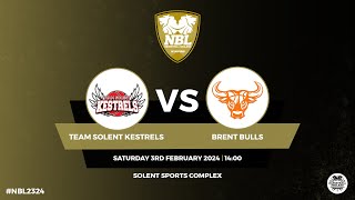 WNBL1 Team Solent Kestrels v Brent Bulls  030224 [upl. by Ahtelrac117]