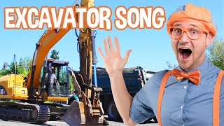 Im An Excavator  Excavator Song For Toddlers  Educational Songs For Kids [upl. by Tristis]