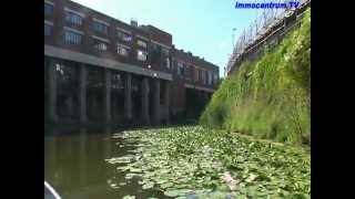 LeipzigPlagwitz⚓⛵🛶Bootsfahrt entlang d weissen ElsterKarlHeineKanal Sachsen  Video [upl. by Kcireddor]