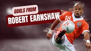 A few career goals from Robert Earnshaw [upl. by Aklam]