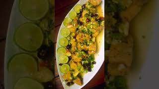 Lime Fish thaifood food fish🍋🍋🍋 [upl. by Iggep]