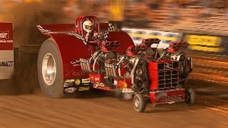 Super Modifieds amp Hot Rod Semis pulling in Hamburg NY  Lucas Oil Motorsports Hour 2010 [upl. by Shamma202]