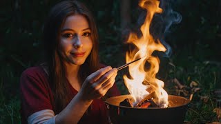 Holiday Vibes with 4K Fireplace ASMR 🔥  Fire Sounds for Halloween amp Christmas [upl. by Aryt868]