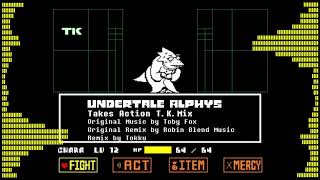 undertale Alphys Neo RemixAlphys Takes Action TK Mix [upl. by Ehgit]