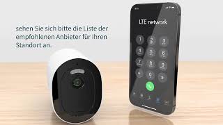 Arlo Go 2 SIM Überwachungskamera  Installation amp Anleitung [upl. by Kannan355]