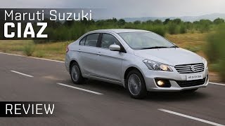 Maruti Suzuki Ciaz  Review  ZigWheels [upl. by Elleunamme]