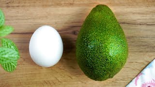 Wenn Sie 1 Avocado und 2 Eier haben machen Sie dieses köstliche Frühstück [upl. by Vaientina]