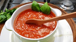 Salsa de tomate para pastas RECETA Exquisita [upl. by Oraneg]