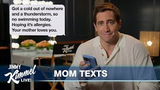 Celebrities Read Texts from Their Moms 5 [upl. by Claudette559]