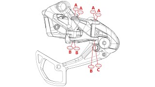 SRAM AXS Derailleur Parallelogram Bushing Replacement [upl. by Eenoj]