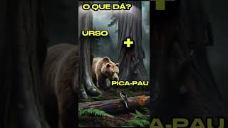 Animal híbrido Urso e Picapau shorts [upl. by Treacy]