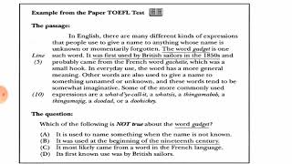 Reading Skill 4 UNSTATED detail questions [upl. by Nnomae]