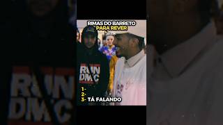 MELHORES RIMAS do BARRETO 🔥 batalhaderima rapshortsbr shorts rap rimas hiphop [upl. by Humfried923]