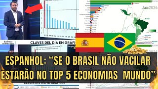 Espanhol Fala Do Brasil  Top 5 Mais Ricos Do Mundo Brasil [upl. by Hiroshi]