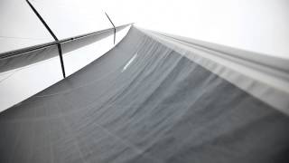 How to trim sails for going upwind Tips from round the world sailor Brian Thompson [upl. by Itsyrk64]