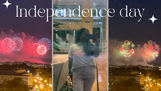 Independence Day  USA  4th July  Mini vlog♥️ [upl. by Ainattirb663]