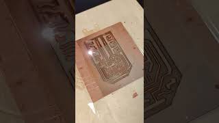 Using the ComMarkerB6 to laser engrave an incredibly impressive PCB projectpcb Fiberlaserengraving [upl. by Candace]