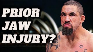 ROBERT WHITTAKER AND HIS HISTORY WITH JAW INURIES [upl. by Rexford]