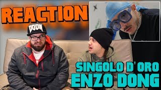 Enzo Dong  Singolo DOro  Prod By Ceru   RAP REACTION 2017  ARCADE BOYZ [upl. by Jak]