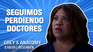 Greys Anatomy 18x09  OTRO MÁS que SE VA  Resumen Winter Crossover [upl. by Foskett]