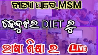 ଭାଷାଶିକ୍ଷା ର live Demo ଦେଖନ୍ତୁ👈Keonjhar DIET Faces 5th MSM Literacy Demo After Cyclone Destruction [upl. by Yaja763]