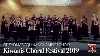 STA Chamber Choir 20182019  Kiwanis Choral Festival [upl. by Nnalorac]