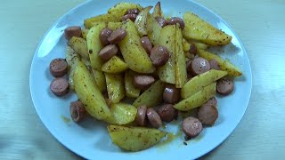 Potatoes and Sausage Recipe Very Easy Recipe [upl. by Eiramnaej149]