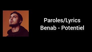 Benab  Potentiel Paroles [upl. by Kannry838]