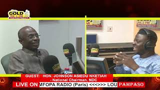 NDC CHAIRMAN ASIEDU NKETIA SPEAKS ON CECILIA DAPAAH BUDGET NATIONAL ISSUES ON PAMPASO [upl. by Aixela283]