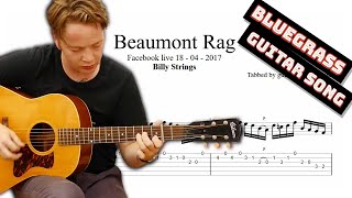 Beaumont Rag TAB  bluegrass guitar tabs PDF  Guitar Pro [upl. by Foy]