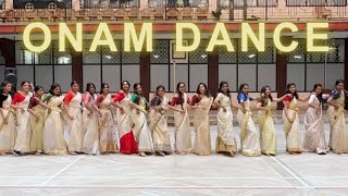 College Dance performance for Onam Celebration  2023 [upl. by Ennayar]