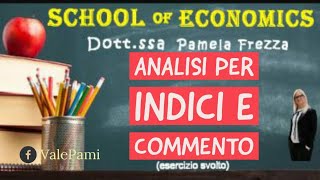 INDICI ECONOMICI FINANZIARI E PATRIMONIALI SINTESI E COMMENTO DI MASSIMA [upl. by Alleinad901]