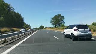 TIME LAPSE  A20 Vierzon to Limoges [upl. by Ahsein]