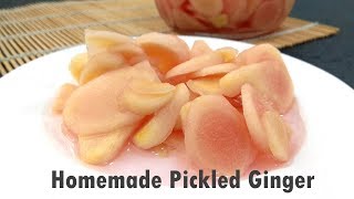 Sweet and Sour Pickled Ginger Gari Ginger [upl. by Einaffets]